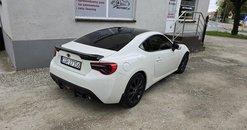 Toyota GT86 cena 75990 przebieg: 59960, rok produkcji 2017 z Ośno Lubuskie małe 211